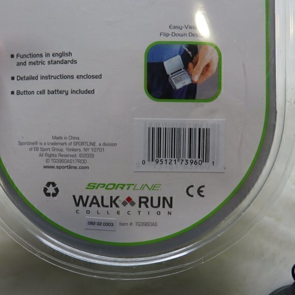Sportline Walk Run Collection Step Distance & Calorie Pedometer - Picture 4 of 6